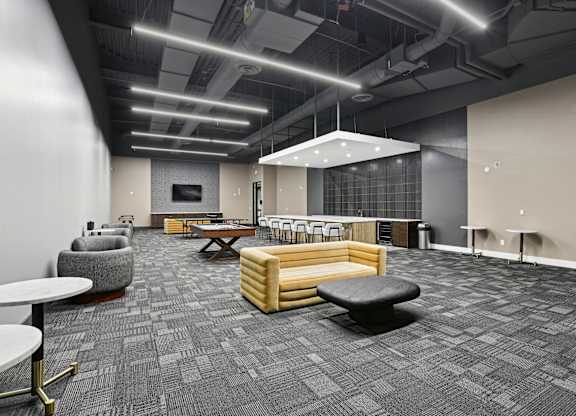 Community Clubhouse at The 600 Apartments, Birmingham