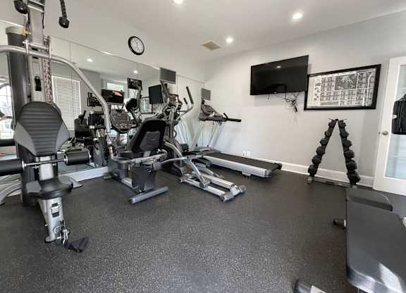 the gym at The Chase, Burlington North Carolina