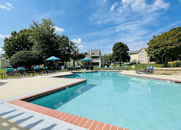Large pool for residents to enjoy at The Chase, Burlington, NC