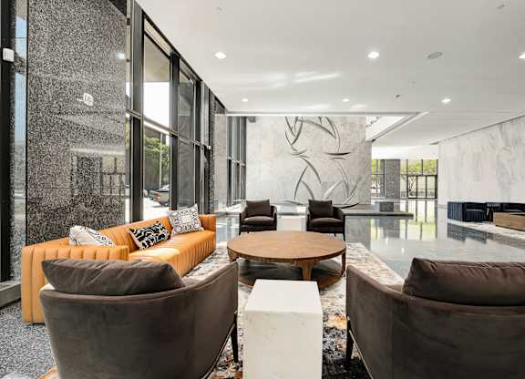 Lobby at The 600 Apartments, Birmingham, AL, 35203
