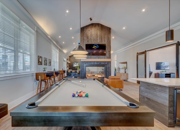 Overlook at Riverside Pool Table