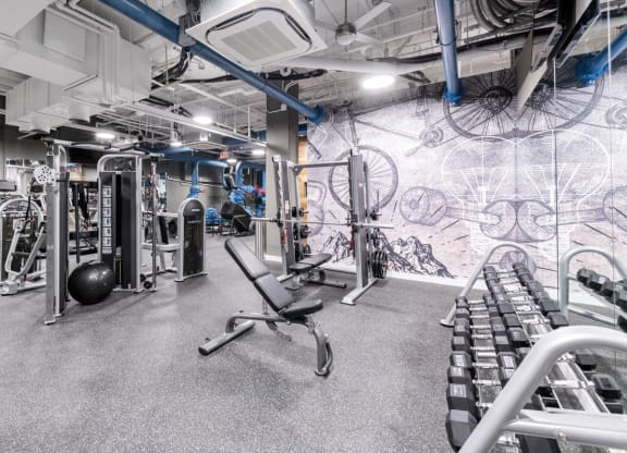 Mission Lofts gym