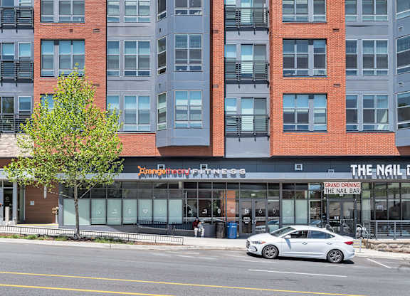 A nail bar is opening in a new building.