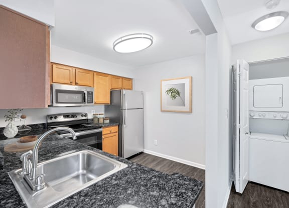 Kitchen at Waterside at Reston.