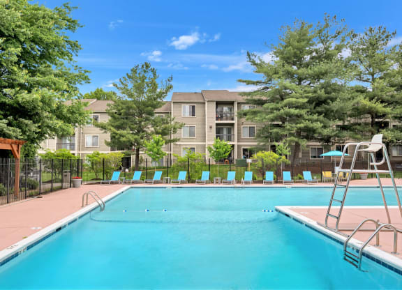 The pool at Waterside at Reston.