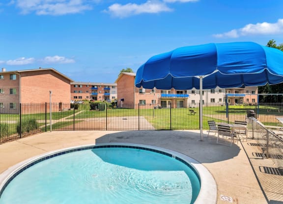 our apartments in a city have a swimming pool