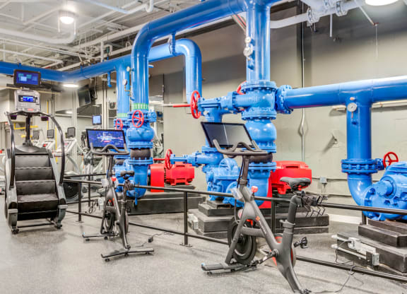 Mission Lofts gym