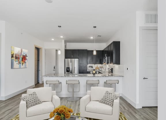 Model Living Area