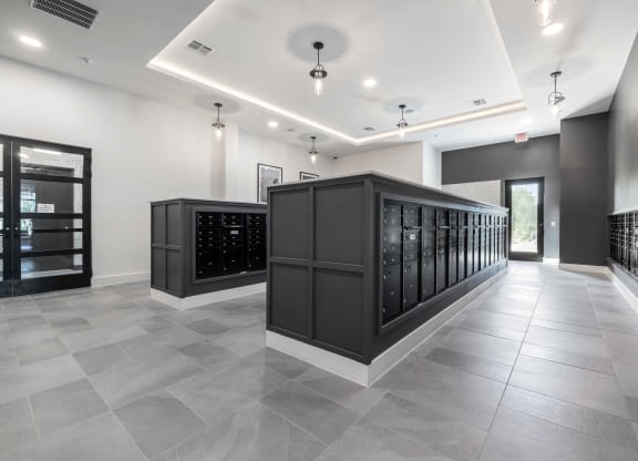 a mailroom