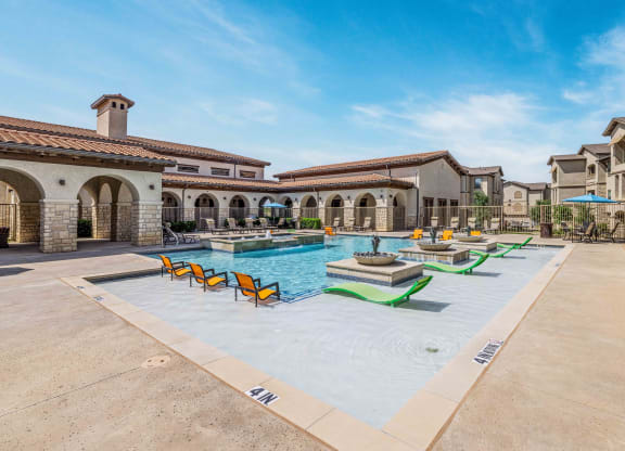 Resort Inspired Pool and Amenities
