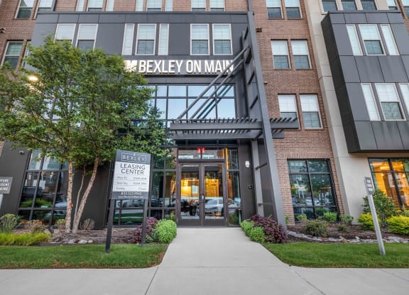 leasing office entrance