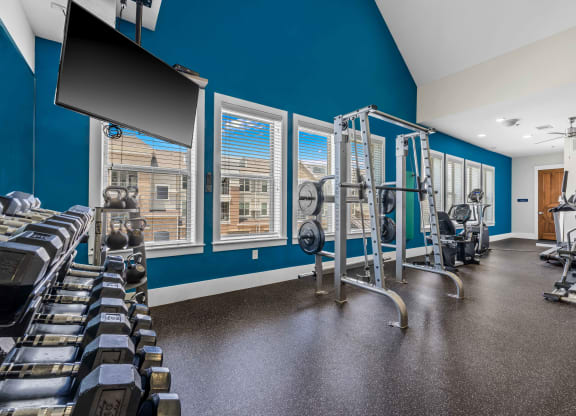 the gym