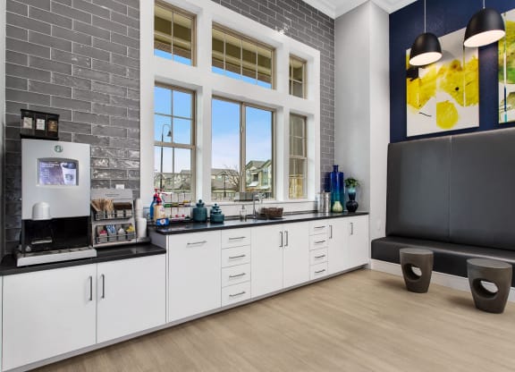 24-Hour Clubhouse with Coffee Bar and Wi-Fi