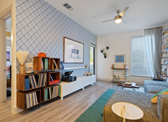Model Living Area