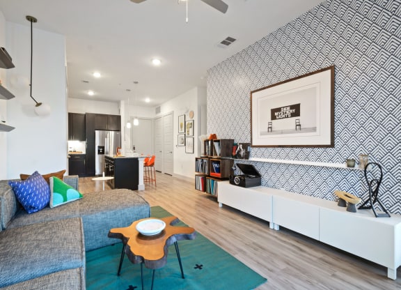Model Living Area