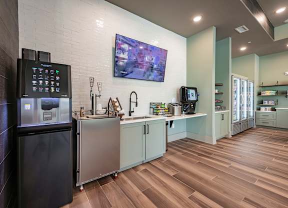 our apartments showcase a beautiful kitchen