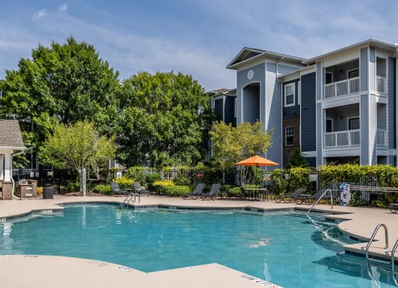 our apartments in a city have a swimming pool