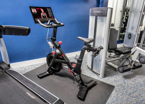 Peloton® Indoor Exercise Bike with Online Streaming Classes