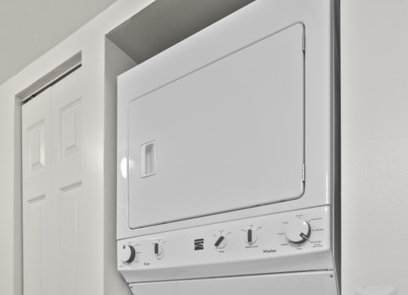 Washer and dryer in the laundry room at Creve Coeur, Creve Coeur, MO