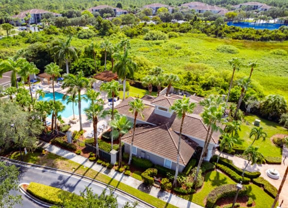 aerial view of the property at Heritage Bay, Jensen Beach Florida