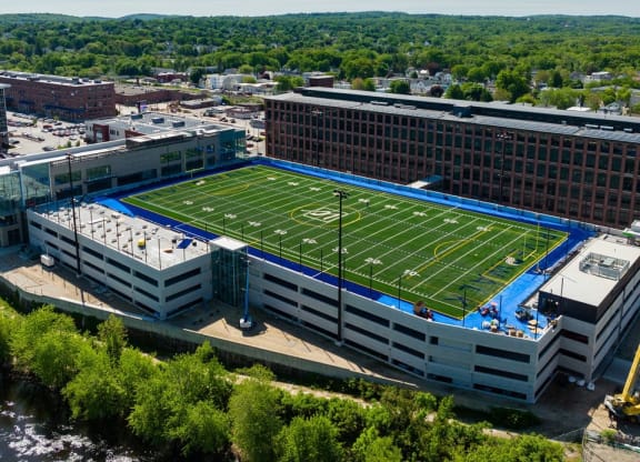 Pavilion Field at Riverwalk Apartments, Lawrence, MA