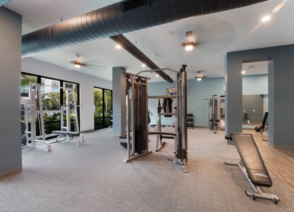 Fitness Equipment at AxisOne, Stuart, Florida