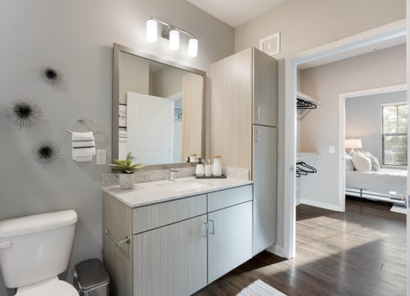 Bathroom at AxisOne, Florida