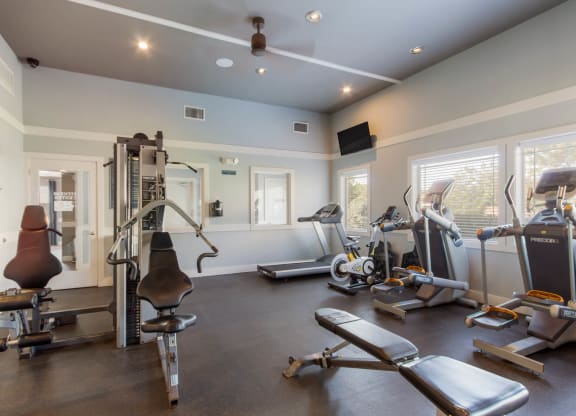 Fitness Center at Deer Crest Apartments, Broomfield, Colorado