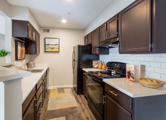 Modern Kitchen at Deer Crest Apartments, Broomfield, 80020