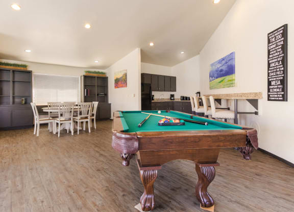 Billiards Table at Del Coronado, Mesa, 85202