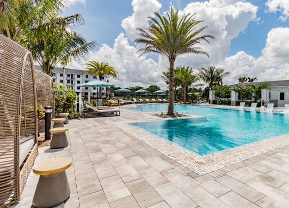 Poolside Cabanas at Edge75, Naples, FL 34104