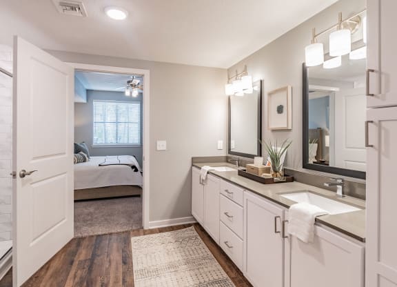 Master Bathroom with Vanity at Edge75, 34104