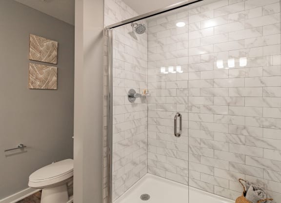 Bathroom Shower at Edge75, Florida