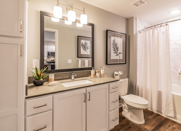 Full Bathroom with Tub at Edge75, Naples, FL 34104