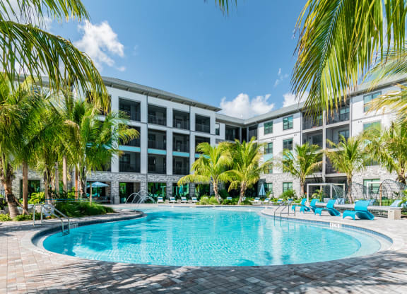 Resort Style Pool at AxisOne, Stuart, FL, 34994