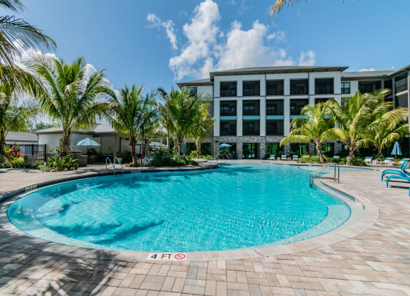 Expansive Outdoor Pool at AxisOne, Florida