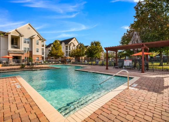 Pool With Sunning Deck at Kingwood Glen, Texas, 77339