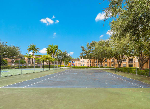 Tennis Court at Pembroke Pines Landings, Pembroke Pines, Florida