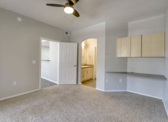 Carpeted Living Area at Sweetwater At Metro North Apartments, Phoenix  85029