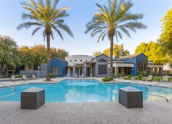 Saltwater Pool at Sweetwater At Metro North Apartments, Phoenix, AZ