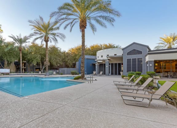 Outdoor Swimming Pool at Sweetwater At Metro North Apartments, Phoenix, AZ 85029