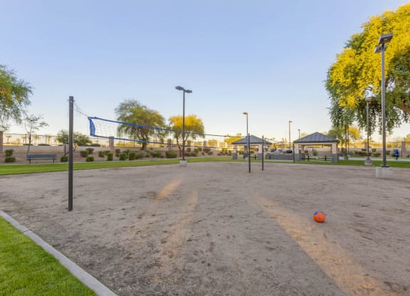 Sand Volleyball Court at Sweetwater At Metro North Apartments, Phoenix, Arizona
