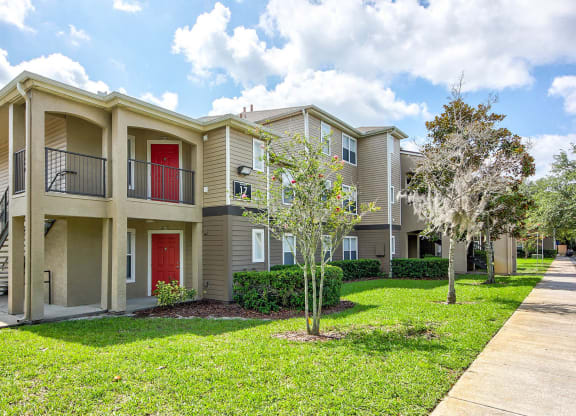 Apartment Building Exterior at University Park Apartments, Orlando, FL