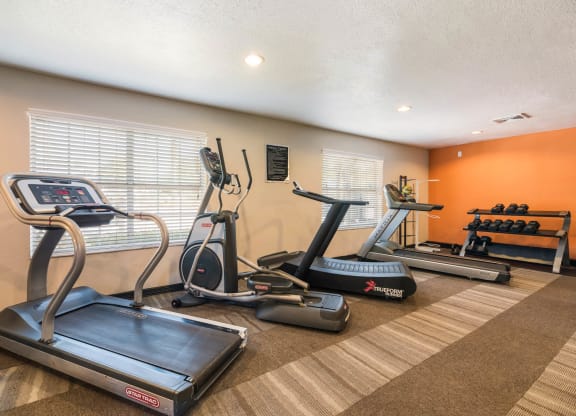 Treadmills at University Park Apartments, Orlando, Florida