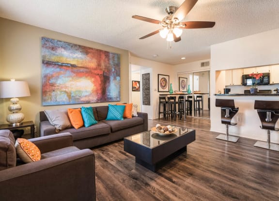 Open Concept Layout at University Park Apartments, Orlando, Florida