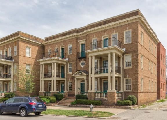 Elegant Exterior View at The Collection, Richmond, VA