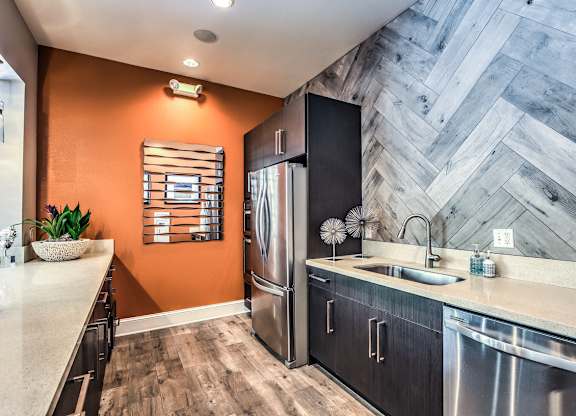 Resident Lounge Kitchen