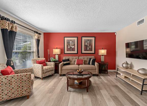 Living room at Oak Reserve at Winter Park, Winter Park, 32792
