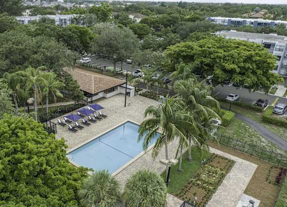arial view of the resort  at Club at Emerald Waters, Hollywood