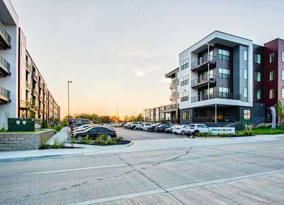 Parking Lot at Bold on the Blvd, St. Peters, MO